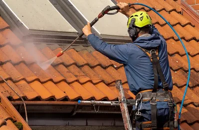 Démoussage et hydrofuge de toiture à Sennevières